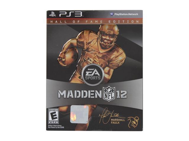 Madden 2012 Hall of Fame Edition Playstation3 Game