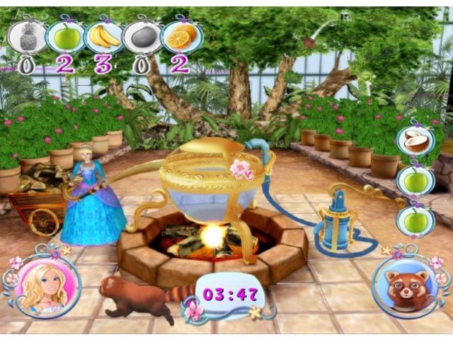 Barbie as The Island Princess jogo playstation ps2