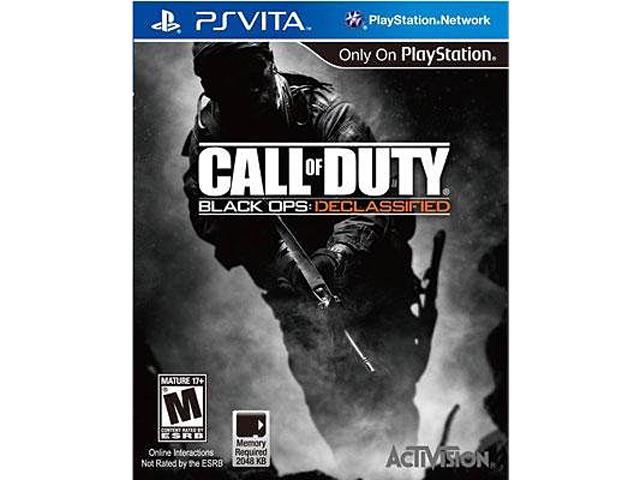 PSVITA playstation Call of Duty Black OPS Declassified