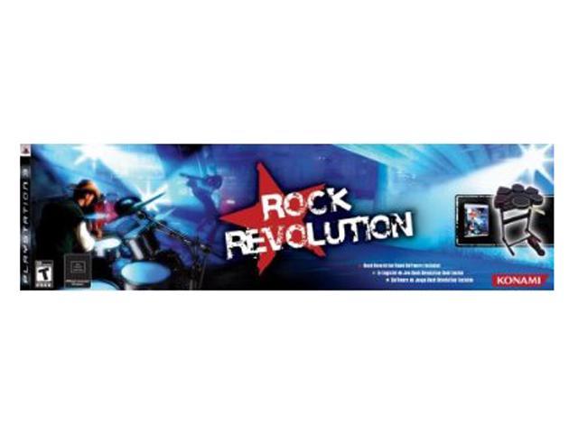 Rock Revolution w/Drum Kit Playstation3 Game