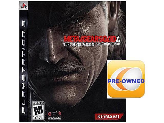 Pre-owned Metal Gear Solid 4: Guns of the Patriots PS3 - Newegg.com