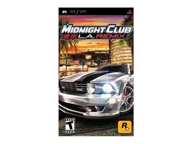 Midnight Club: LA Remix PSP Game Rockstar 