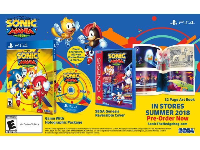  Sonic Mania Plus (PS4) : Video Games