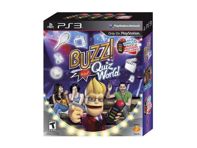 Buzz! Quiz w/4 buzzers Bundle PS3 Video Games Newegg.com