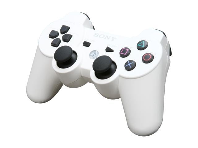 SONY PS3 Dual Shock Classic White Controller - Newegg.com