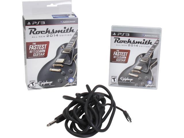 rocksmith 2014 ps3 with cable