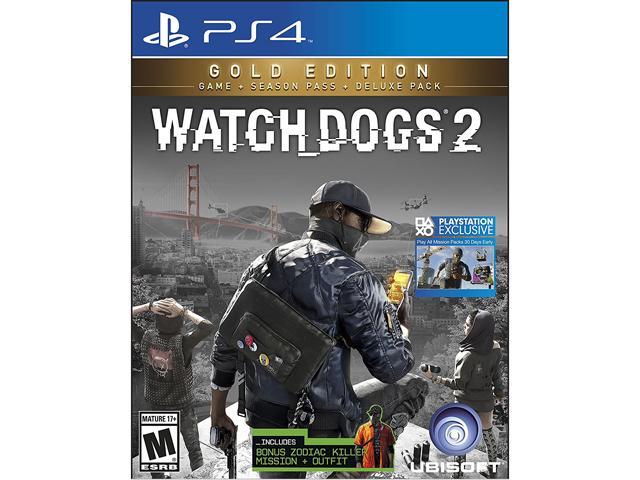 Watch Dogs 2 Gold Edition Includes Extra Content Season Pass Subscription Playstation 4 Newegg Com