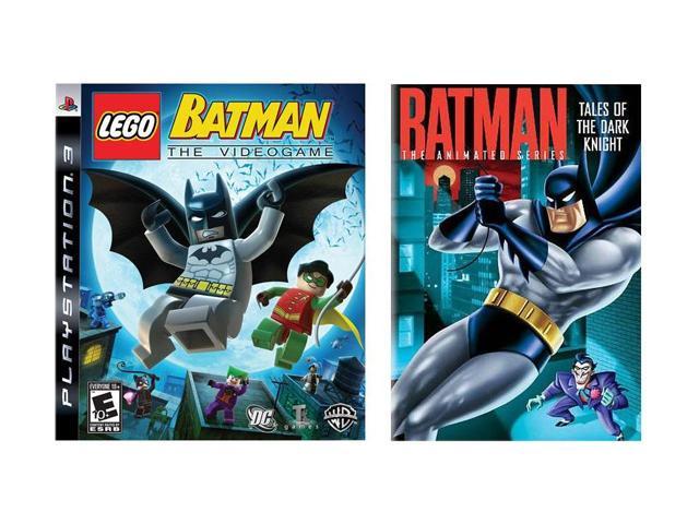 Lego Batman PS3 w/Batman Animated Series: Tales of the Dark Knight DVD  Warner Bros. Studios 