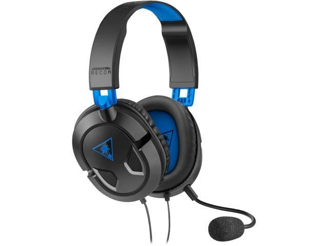 Turtle Beach Recon 50P Stereo Gaming Headset for PS5, PS4 & PC - Black/Blue