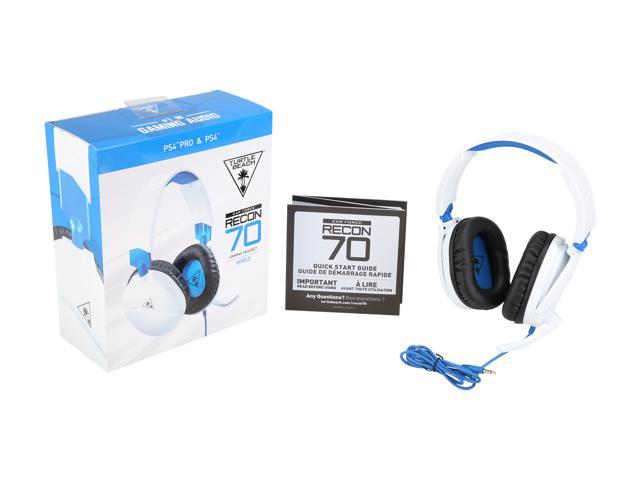 Turtle Beach Recon 70 Gaming Headset for PS5, PS4 & PC - White / Blue