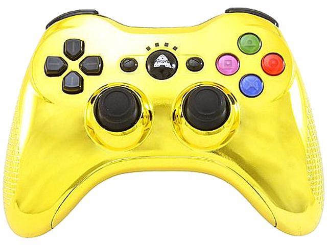 Arsenal PS3 Bluetooth Controller Chrome Gold