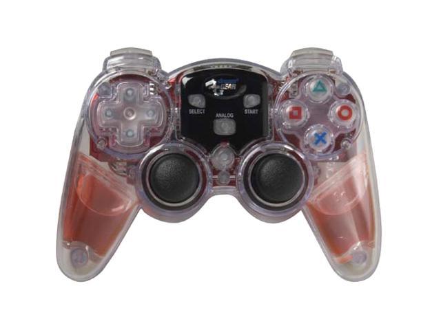 DREAMGEAR DGPN-525 PlayStation(R)2 Lava Glow Wireless Controller (Red)