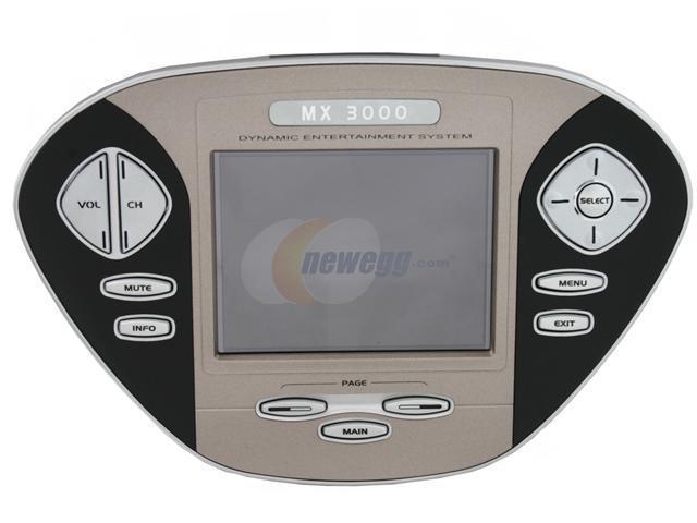 URC MX-3000 Universal Infrared / RF Complete Remote Control w/ 3.5" Color Touch Screen