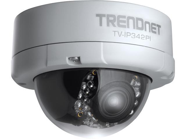 TRENDnet TV-IP342PI Outdoor 2MP Full HD Vari-Focal PoE Day & Night Dome Network Camera