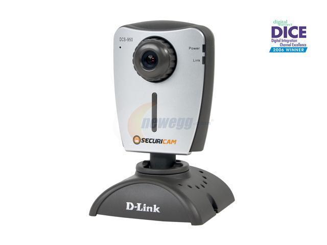 D-Link DCS-950 640 x 480 MAX Resolution RJ45 10/100 Fast Ethernet Internet Camera