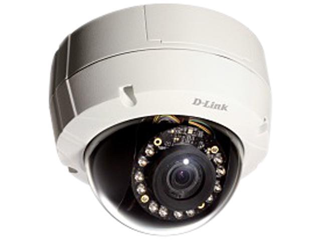 D-Link DCS-6511 HD 3.6x Optical Zoom Day & Night Vandal-Proof Outdoor Dome PoE IP Camera