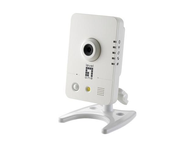 LevelOne WCS-0030 1280 x 800 MAX Resolution RJ45 Megapixel Wireless PIR Lighting Network Camera