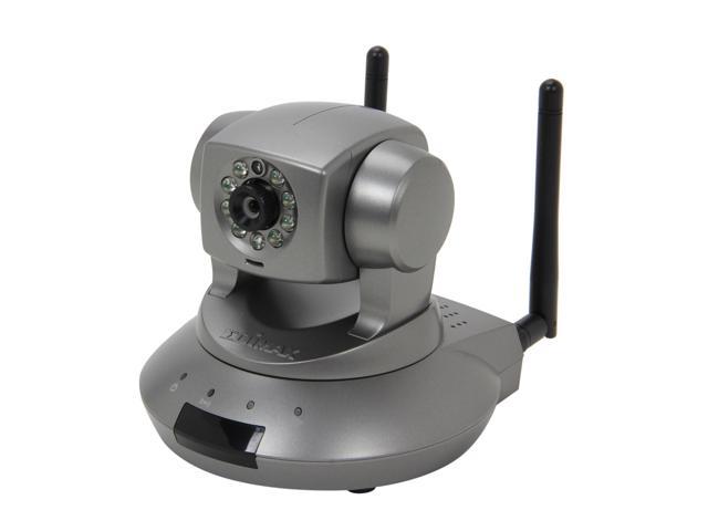 Edimax IC-7110W Cloud Wireless-N IP Camera, 1.3 Mpx Lens, 1280x1024 Resolution, Pan & Tilt, Night Vision, H.264, SD card Slot, Plug-n-View, Free EdiView APP for Smartphone