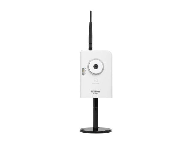 Edimax IC-3100W Cloud Wireless-N IP Camera, 1.3 Mpx Lens,  1280x1024 Resolution, H.264, SDHC/SD card slot, 2 Way Audio, Plug-n-View, Free EdiView APP for Smartphone