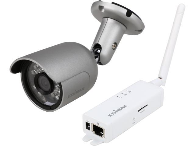 EDIMAX Wi-Fi HD Mini Outdoor Security Camera with 139 Degree Wide Angle View, Supports passive PoE injector (IC-9110W)