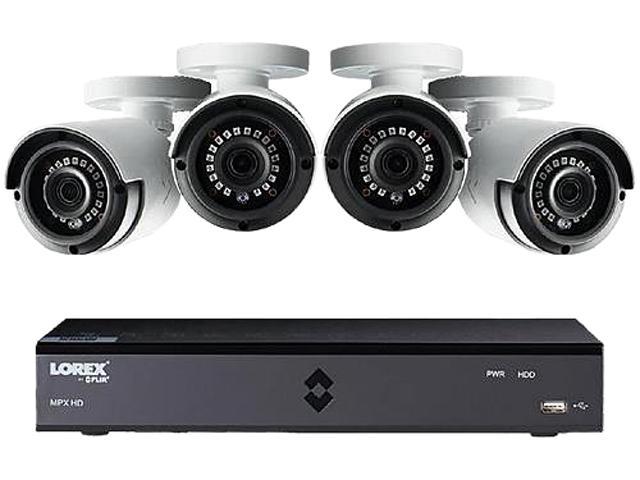 Lorex LHA21081TC4LC 8 Channel DVR Security System with 4 1080p Cameras ...