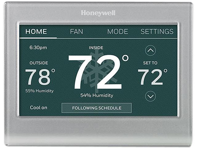 Termostato WiFi Programmabile Honeywell RTH9585WF - Smart, A Colori, Per Casa Intelligente