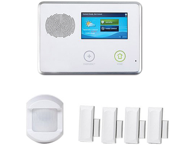 2gig GCKIT410 Go Control 4-1-0 Kit (1 Panel, 4 Door/Window Contacts, 1 ...