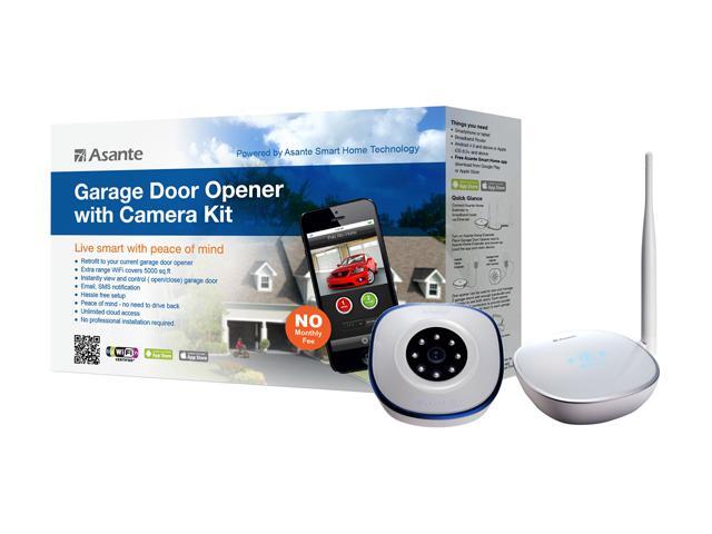 Asante 99-00900-US Remote Viewing and Controlling by App Garage Door