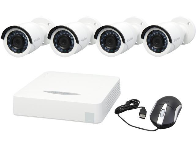 Laview Lv Kdv2404w1 4 Channel 960h 4 Ch Hd Security Dvr System W Easy Diy 4 X 1000tvl Infrared Surveillance Cameras No Hdd Included Sold Separately Newegg Com
