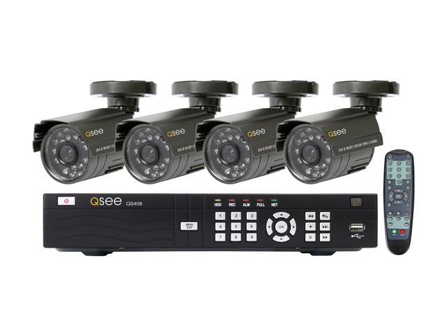 Q-See QS458-411-5 8 Channel H.264 Level Surveillance DVR Kit