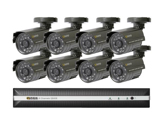 Q-See QS458-811-5 8 Channel H.264 Level Surveillance DVR Kit