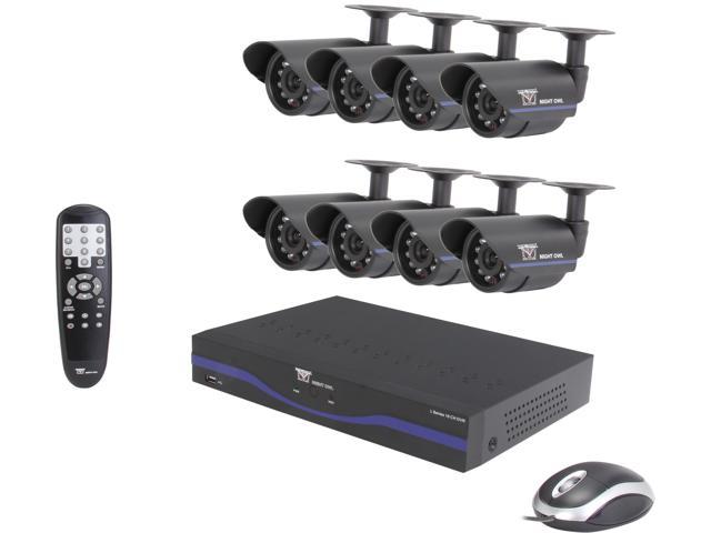Night Owl L-165-8511 16 Channel 960H DVR with HDMI Output, 500 GB HDD, 8 x 480TVL Day/Night Cameras