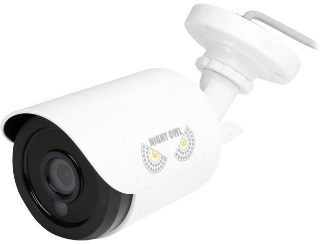 NightOwl 1080p HD Analog White Audio Enable Bullet Camera with 100 ft. Night Vision & 60ft. of cable (compatible with all HDA Analog Night Owl Systems)