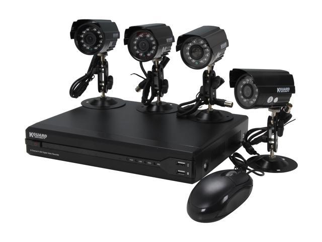 KGuard OT801-H02-500G 8 Channel H.264 Level Surveillance DVR Kit