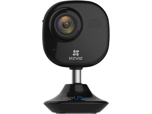 EZVIZ Mini Plus HD 1080p Wi-Fi Home Security Camera with Motion Detection, 135 Degree View, Night Vision, 2 Way Audio, Works with Alexa and Google Home Using IFTTT (EZMINPLSBK)