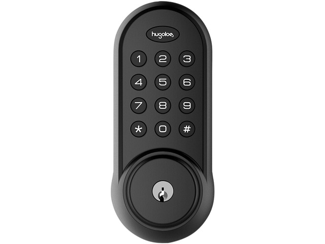 Hugalog Lock Hugolog HU01 Digital Deadbolt - Black - Newegg.com