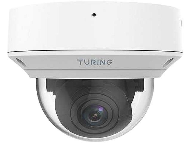 Turing Video TP-MMD5AV2 SMART 5MP TwilightVision IR Zoom Dome IP Camera ...