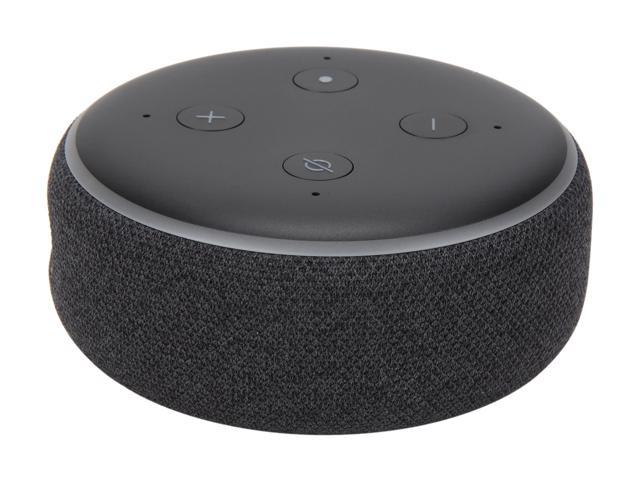 Amazon B0792KTHKJ All-new Echo Dot (3rd Gen) - with Alexa (Charcoal) Hub & Kits - Newegg.com