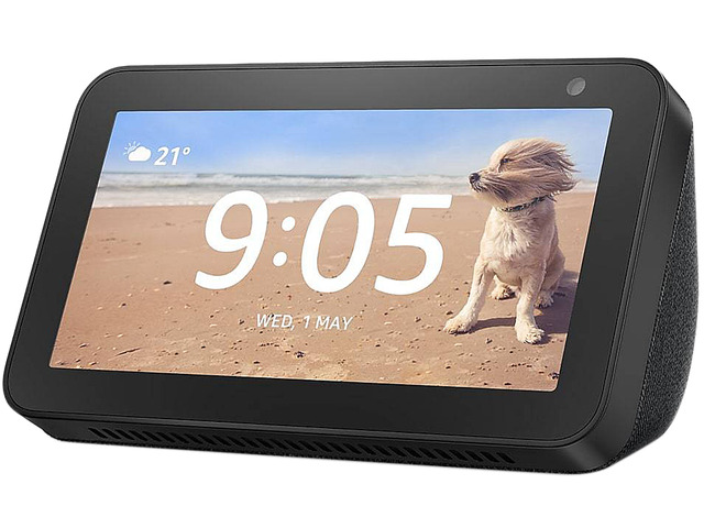 Echo Show 5 - Compact smart display with Alexa - Charcoal (53-018750 ...