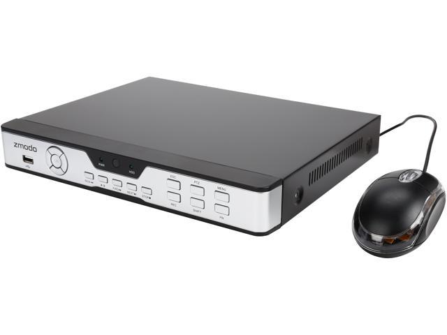 ZMODO ZMD-DT-SBL4 4 Channel 960H Real-Time Security DVR with QR Code Smartphone Setup (HDD sold separate)