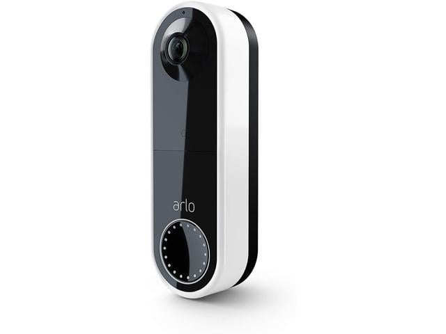 Arlo Essential Wire-Free Video Doorbell - HD Video, 180° View, Night ...