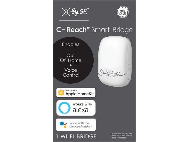 C by GE On/Off Smart Plug with Smart Bridge, Alexa + Google Home