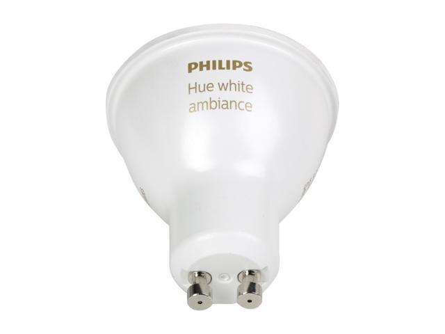 Philips Hue GU10 Bulb (White Ambiance, 2-Pack) 466490 B&H Photo