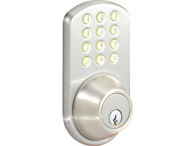 Morning Industry HF-01SN Touchpad Dead Bolt For Keyless Entry Into A Home