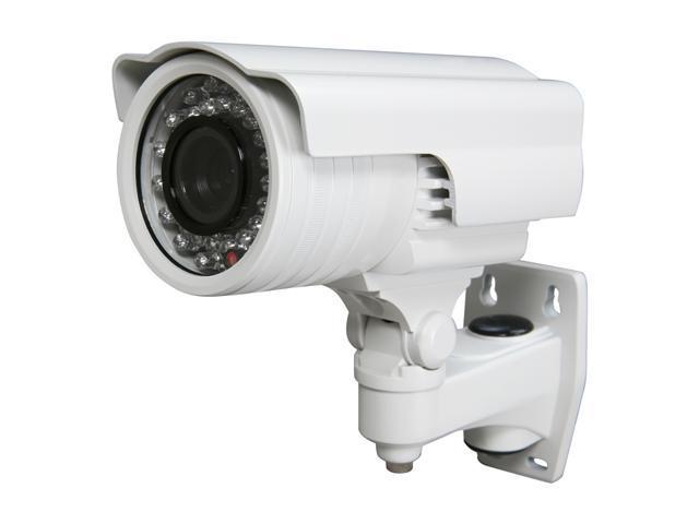 Vonnic C104W 480 TV Lines MAX Resolution Outdoor Night Vision Bullet Camera - White