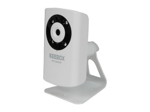 Keebox IPC1000WI 640 x 480 MAX Resolution RJ45 KView Wireless N Day/Night Internet Camera