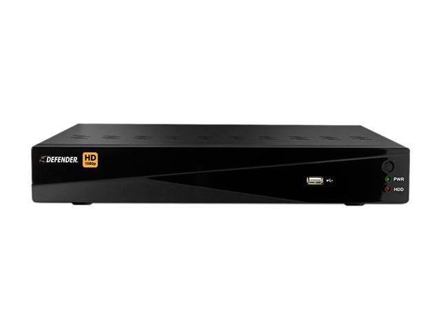 Defender HD 1080p 8 Channel 1TB DVR Security System and 8 Bullet