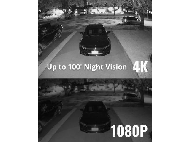 Defender Ultra HD 4K (8MP) Wired Security System with 4 Night Vision ...