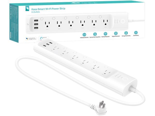 Kasa Smart Wi Fi Power Strip by TP Link Kasa Smart Wi Fi Power Strip 3 Outlets