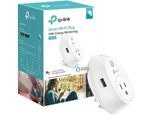 HS110, Kasa Smart Wi-Fi Plug with Energy Monitoring